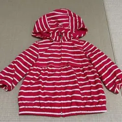babyGAP ベビーギャップ シャカシャカアウター 保育園着 濃いピンク