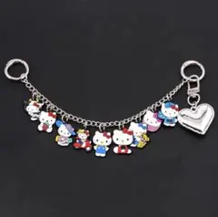 サンリオ ハローキティ 50 周年記念バッグペンダントキーホルダー