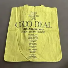 COCO DEAL 10周年記念 トートバッグ イエロー