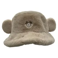 Disney ディズニー ストア公式 モコモコ バケット バケハ ベージュ