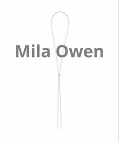 Mila Owen シンプルスライダーネックレス ゴールドのサムネイル