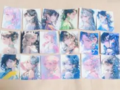 No.4 女の子　ステッカー　シール　宝石　ジュエリー