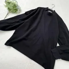 UNIQLO U ブラッシュドジャージーモックネックtシャツ　461551