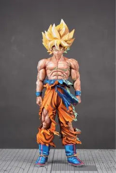 ドラゴンボールフィギュア SMSP孫悟空 スーパーサイヤ人 二次元彩色