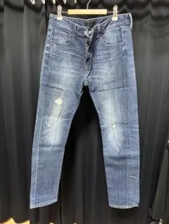 スキニーデニム Sサイズ ダメージ加工