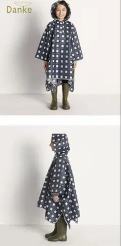 レジャーシートにも！　ダンケ レインケープ　レインコート ポンチョ