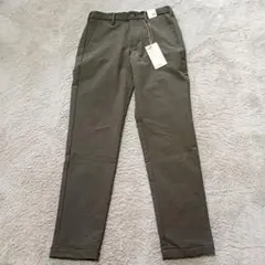 新品タグ付き❢ 無印良品　メンズ　防風 裏起毛ストレッチテーパードパンツ　XS