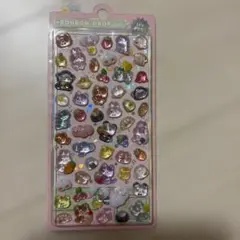 韓国購入 正規品 ボンボンドロップシール 動物 食べ物 ピンク