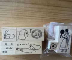 ネクタイ ラバースタンプ 作家はんこ スタンプ