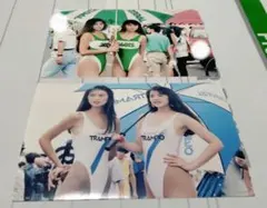 レースクイーン　写真　Lサイズ　2枚　JACCS　TRAMPIO