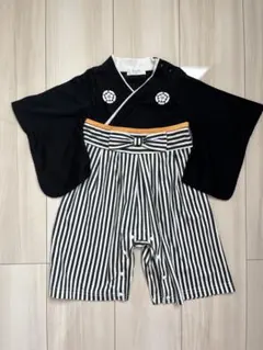 袴ロンパース 80