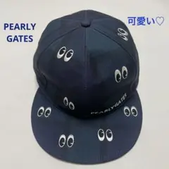 秋冬ゴルフに⛳️パーリーゲイツ「チェック柄&目玉柄」キャップ☆裏微起毛キャップ