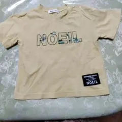 NOEIL aime BeBe 半袖Tシャツ イエロー 90cmのサムネイル
