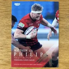 【マシュー・フィリップ横浜キヤノンイーグルス】ジャパンラグビーリーグワン2025