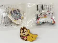 【雨の日限定・非売品】ディズニー ピンバッジ 3点セット ミッキー＆ミニー 他