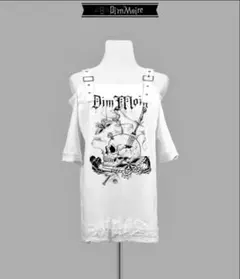 【DimMoire ディムモアール】Dig in SkullオフショルT dig in skllスカルオフショルT ブラック dimmoire - メルカリ