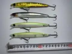 エクリプスフルフローミノーFssp4本セットECLIPSFull Flow120のサムネイル