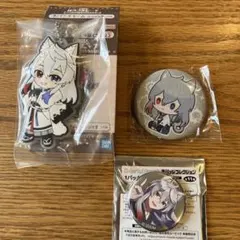 カラフルピーチ カラピチ からぴち どぬく 刺繍缶バッジ