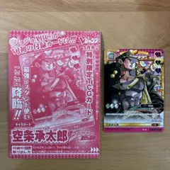 【希少当時物】ジョジョの奇妙な冒険 ABCプロモカード「空条承太郎」PR-002のサムネイル