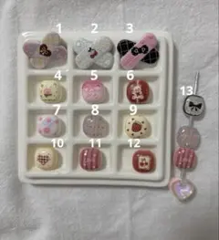 浮き彫りビーズ＊ハンドメイド＊ストラップ＊キーホルダー＊資材