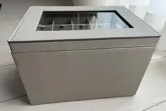 【美品】レイジースーザン　ジュエリーボックス　引出し三段