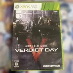 ARMORED CORE Xbox アーマードコア ヴァーディクトデイ