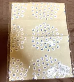 マリメッコプケッティー生地　50×70 ベージュブルー