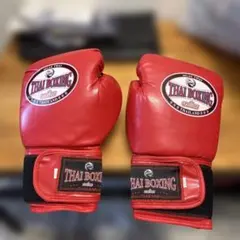 THAI BOXING 赤 ムエタイボクシンググローブ 2026年最新】ムエタイ グローブの人気アイテム - メルカリ