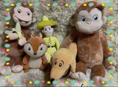 値下げ★おさるのジョージ　黄色いおじさん　ハンドリー　ジャンピー