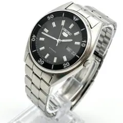 セイコー5 腕時計 デイデイト 自動巻き ステンレス 7S26-0090 稼働