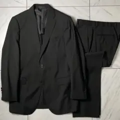 ARMANI COLLEZIONI セットアップ ジャガード ブラック 46