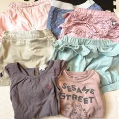 ベビー服 まとめ売り ショートパンツ スカート 80.90㎝のサムネイル