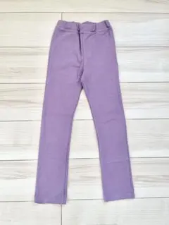 デビロック◆ストレッチパンツ　紫色 130