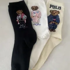 POLO ポロラルフローレンのおしゃれなレディース用ソックス 新品23〜25cm