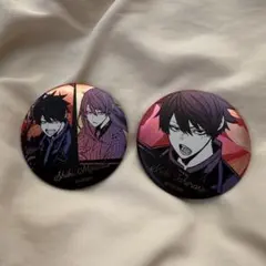 一ノ瀬四季　桃寺神門　桃源暗鬼　メタリック　缶バッジ