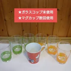 （本日限定価格）ムーミン ガラスコップ マグカップ