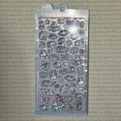 【正規品】ボンボンドロップシール　水色　うさぎ