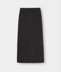 GU ブラッシュドリブナロー　ロングスカート　L