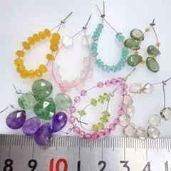 サービス品＊天然石のビーズセットh19