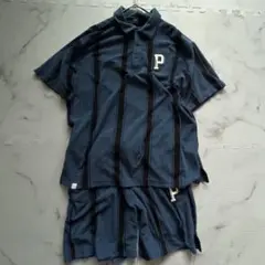 ✨大人気✨PEARLY GATESパーリーゲイツ 青系ジャージゴルフHN25のサムネイル