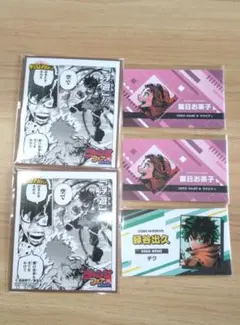 ヒロアカ 名刺カード ミニ色紙