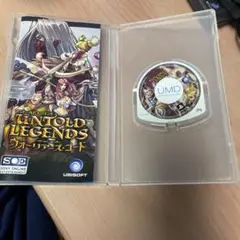 PSP アントールド レジェンド ウォーリアーズ・コード