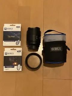 SIRUI 85mm F1.4 Eマウント用【ブラックミスト・UVフィルター付