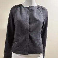 BANANA REPUBLIC ノーカラージャケット グレー Sのサムネイル