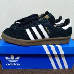 アディダス キャンパス 80s フリークスストア スエード ブラック23.5cm