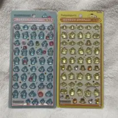 【正規品】ハンギョドン　ポムポムプリン　ボンボンドロップシールミニ