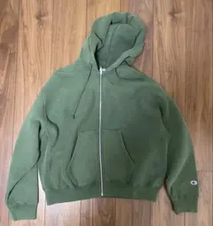 Champion リバースウィーブ ダブルジップ スウェット アダムエロペ別注 