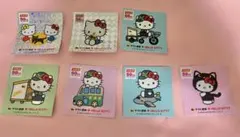 ハローキティ 宅急便50周年記念 ステッカー 7枚セット