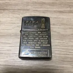 ⓋZIPPO　FIFA　ワールドカップ記念ライター　3点セット ZIPPO レア シリアルNo.001 一点物 FIFA 2002 ワールドカップ