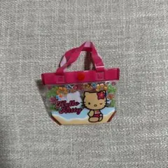 ガチャガチャ プールバッグ風ミニポーチ2 キティ